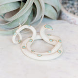 Ceramic Snake Plant Holder - Medium