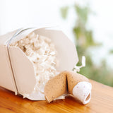 Speckled White Fortune Cookie